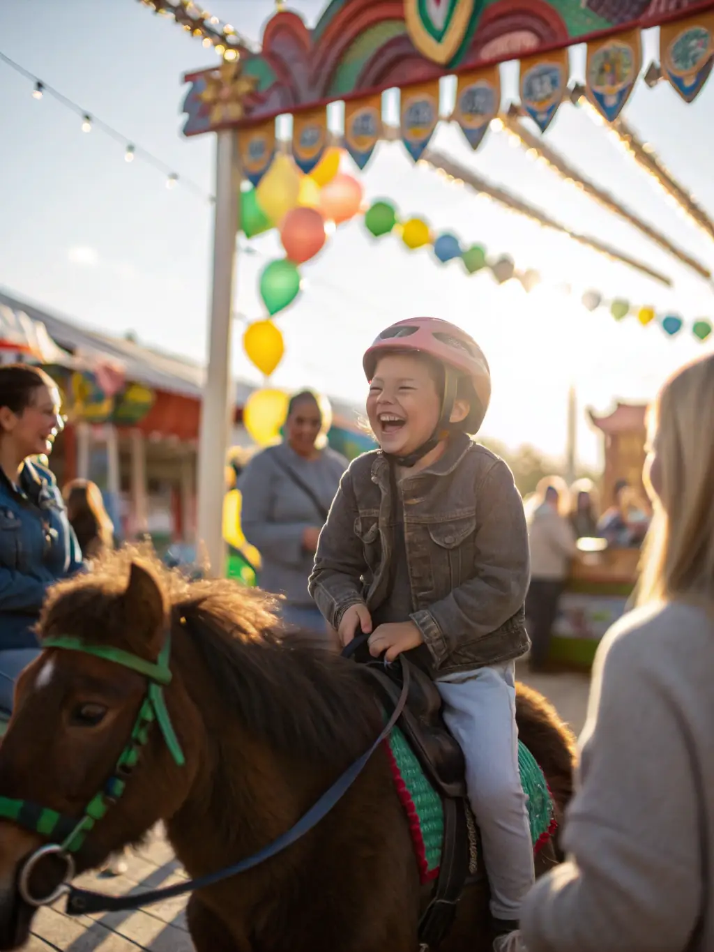 A diverse group of community members participating in a club event, showcasing the social cohesion and community spirit fostered by ASSOCIATION DU PONEY CLUB VAL LOYER.
